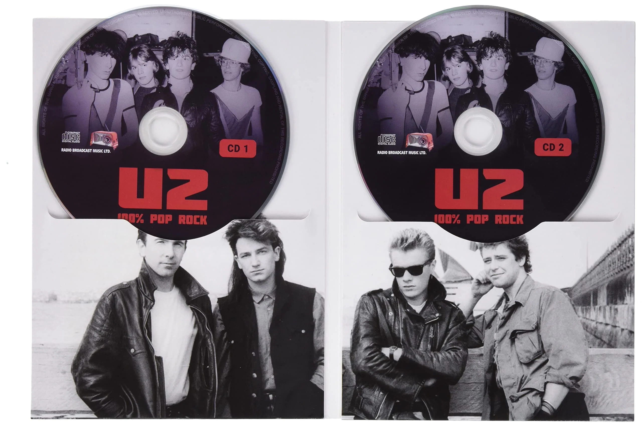 U2 / 100% Pop Rock - 2CD - Image 2