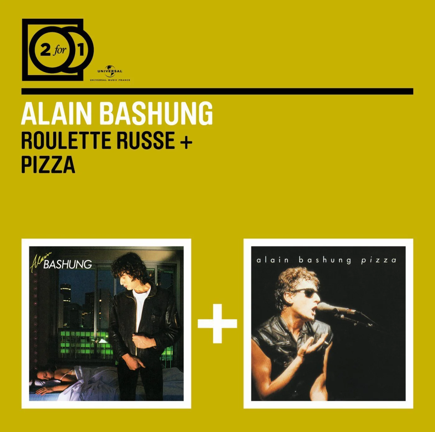 Alain Bashung / 2 For 1: Roulette Russe + Pizza - CD