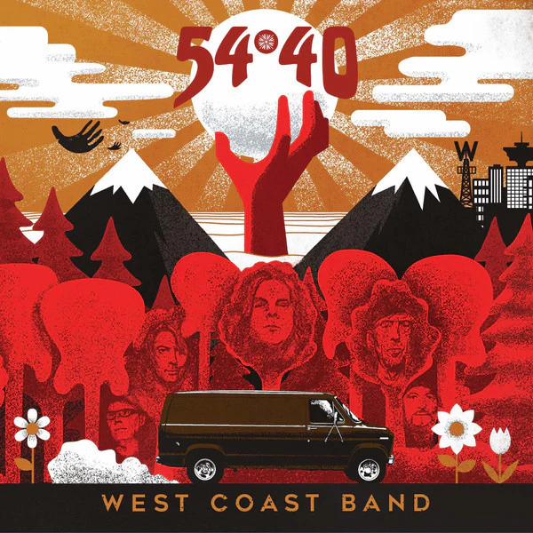 54-40 / West Coast Band - LP COLOR