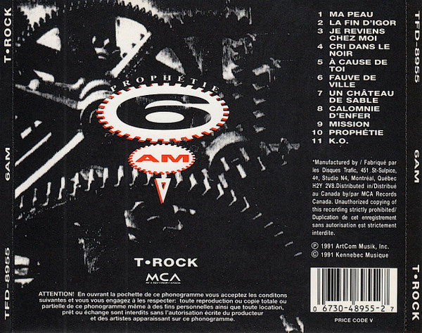 6AM / Prophétie - CD (Used) - Image 2