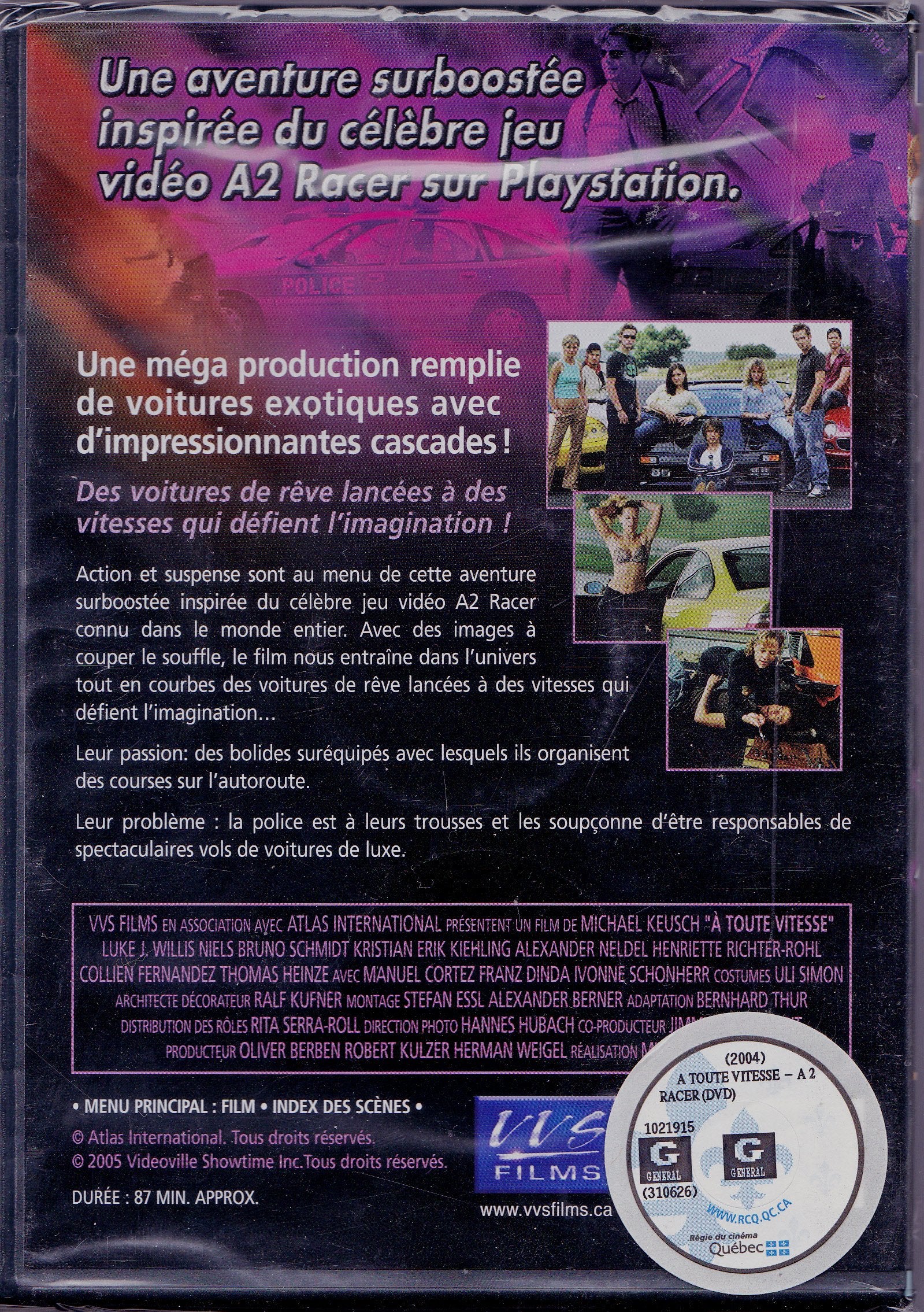 À Toute Vitesse - DVD (Used) - Image 2