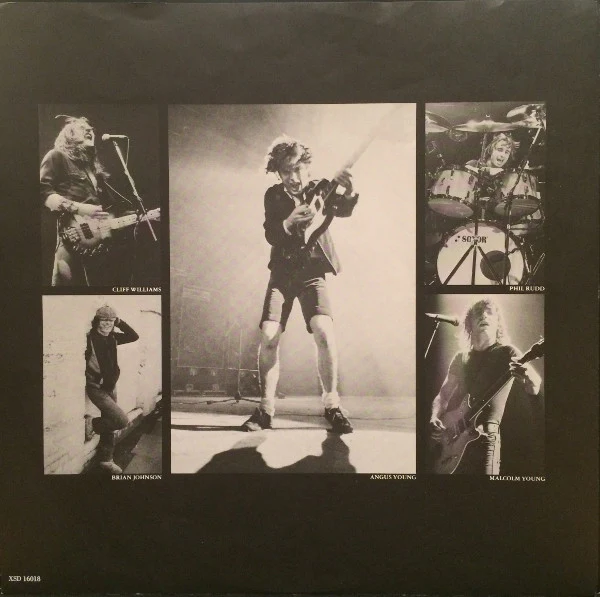 AC/DC / Back In Black - LP, Album, Imp (VG+/VG+) - Image 5