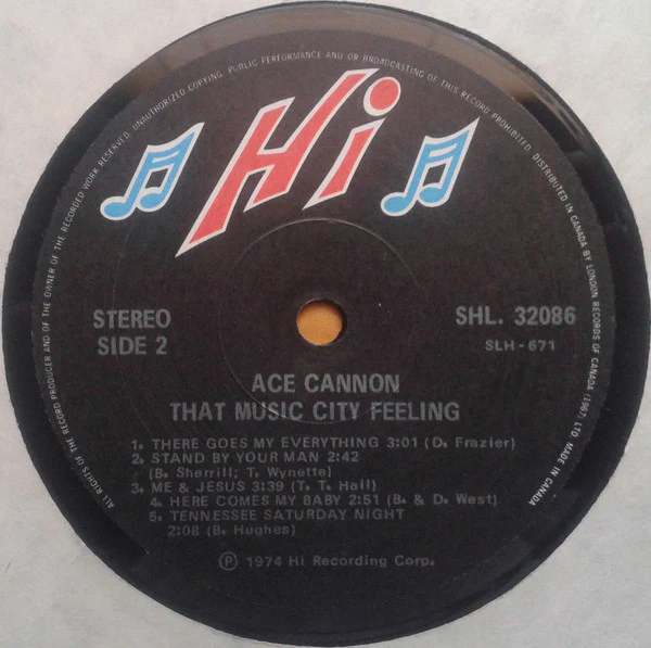 Ace Cannon / That Music City Feeling - LP, Album (VG+/VG+) - Image 4