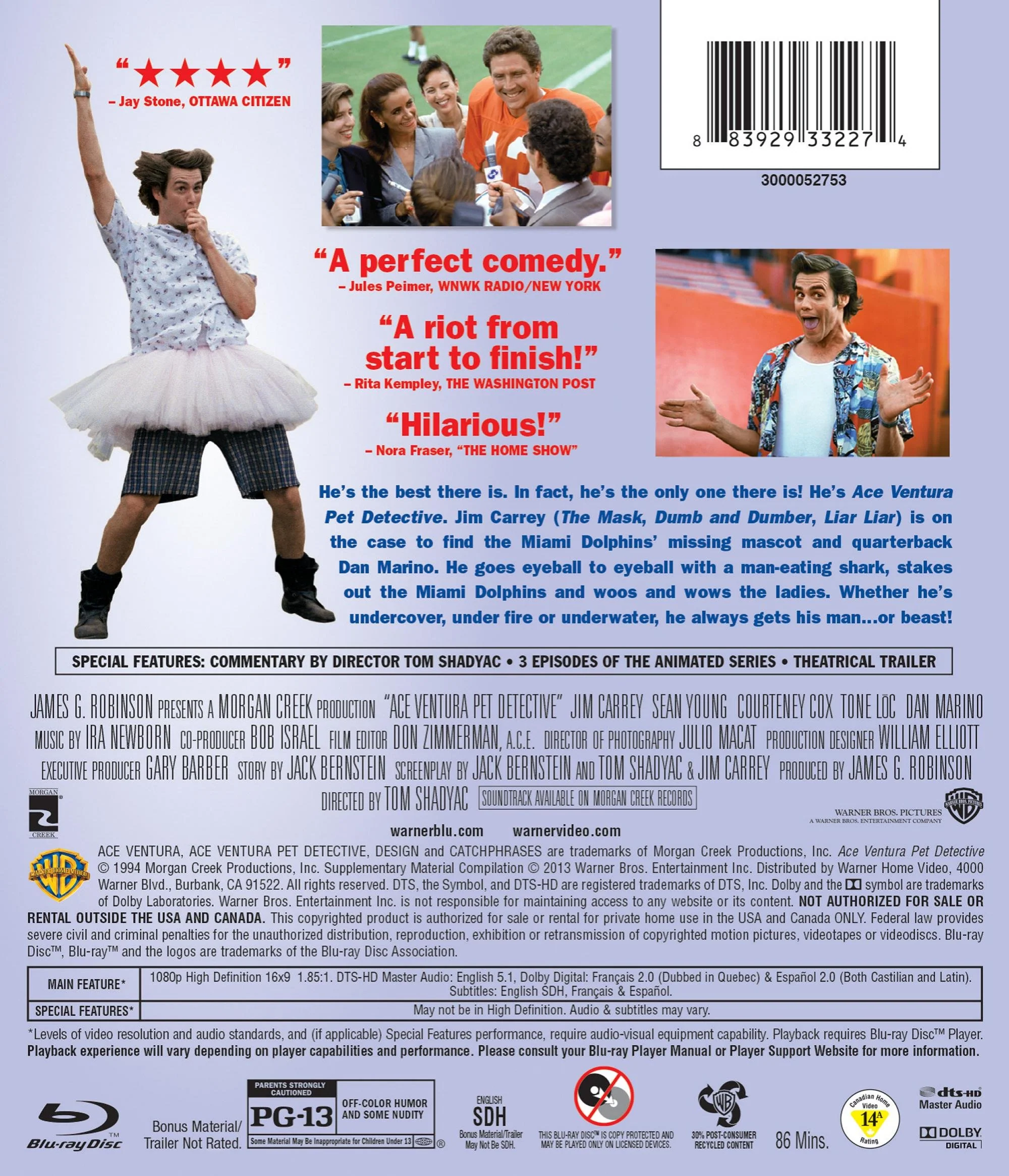 Ace Ventura: Pet Detective [Blu-ray] - Image 2