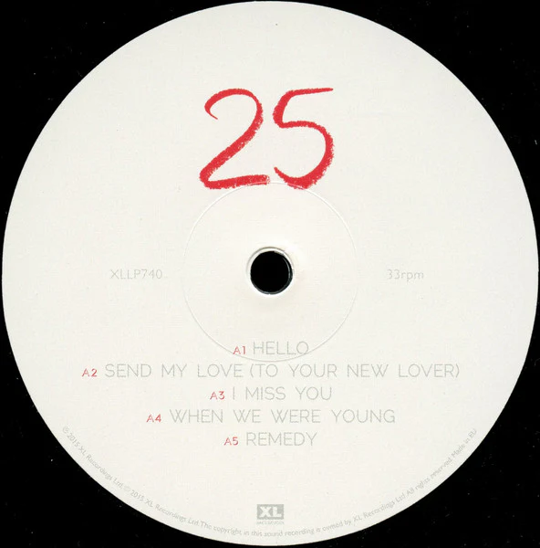 Adele  / 25 - LP, Album (M/M) - Image 3