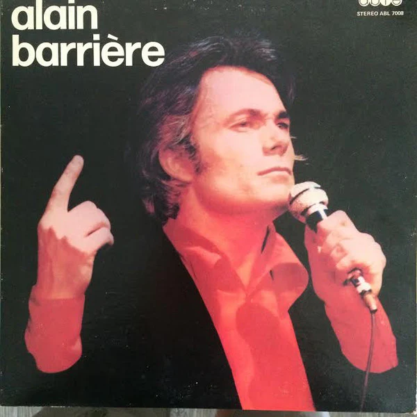 Alain Barrière / Alain Barrière - LP, Album (VG+/VG+)
