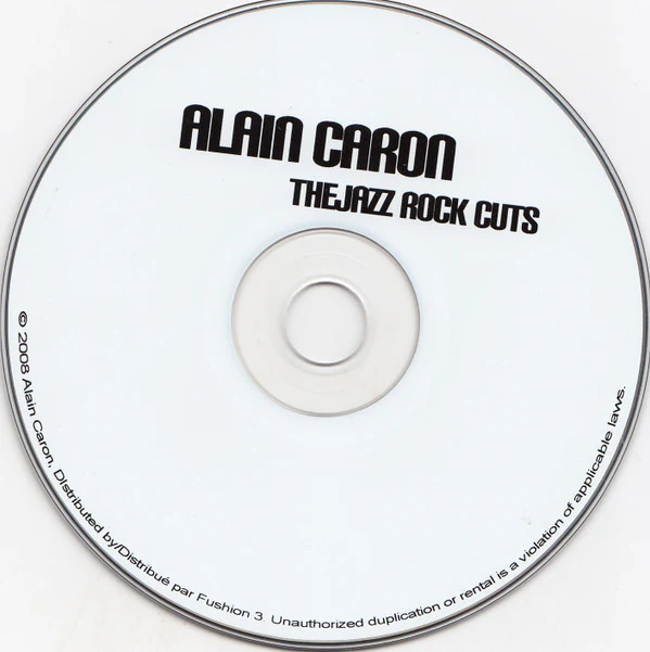 Alain Caron / Series (The Jazz-Rock Cuts) - CD, Comp (M/M) - Image 3