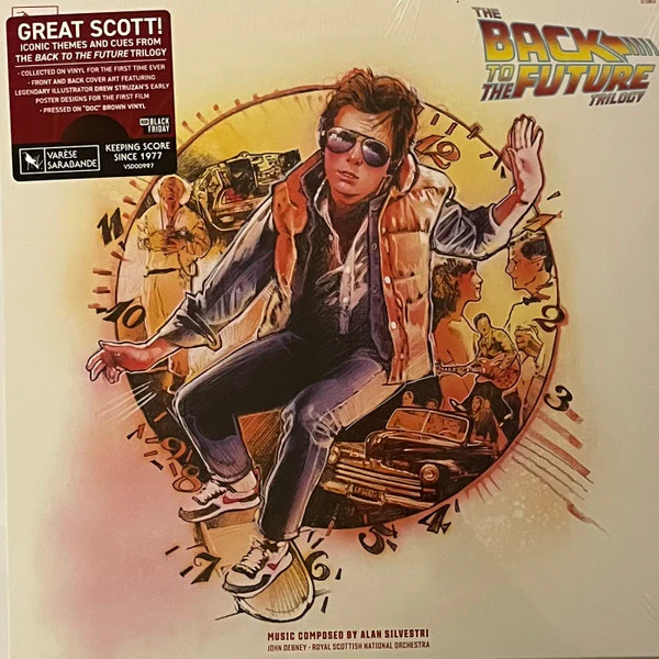 Alan Silvestri / The Back To The Future Trilogy - LP BROWN