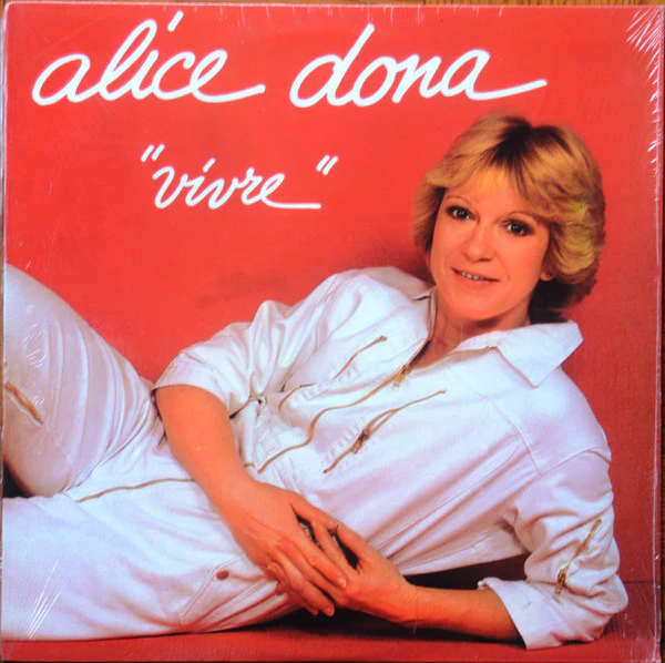 Alice Dona / "Vivre" - LP Used