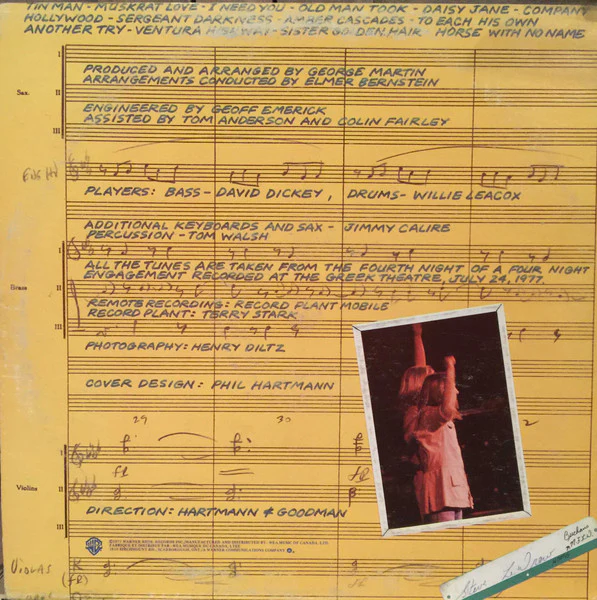 America / Live - LP USED - Image 2