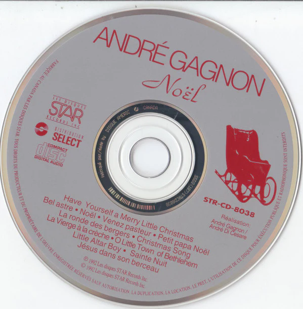 André Gagnon, Prague Philharmonic Orchestra, Mario Klemens / Noël  - CD, Album (VG+/VG+) - Image 4