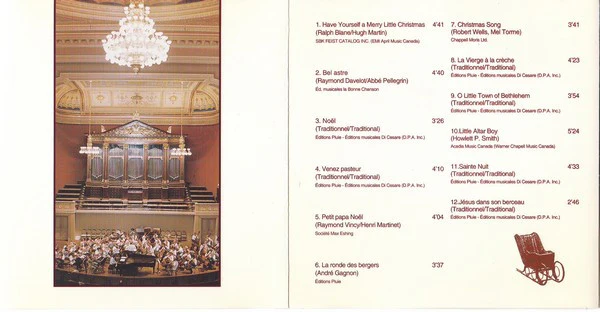 André Gagnon, Prague Philharmonic Orchestra, Mario Klemens / Noël  - CD, Album (VG+/VG+) - Image 5