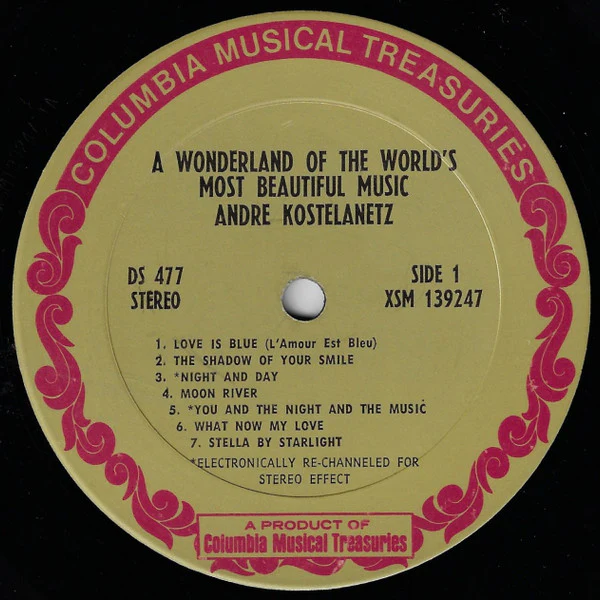 André Kostelanetz And His Orchestra / A Wonderland Of The World's Most Beautiful Music - 7xLP, Comp + Box (VG+/VG+) - Image 3