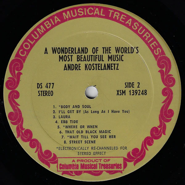 André Kostelanetz And His Orchestra / A Wonderland Of The World's Most Beautiful Music - 7xLP, Comp + Box (VG+/VG+) - Image 4