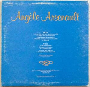 Angèle Arsenault / Libre - LP, Album (VG+/VG+) - Image 2