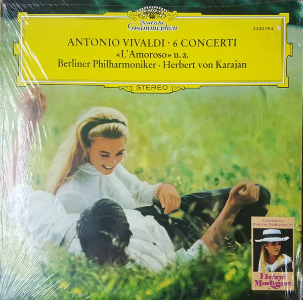 Antonio Vivaldi, Berliner Philharmoniker • Herbert Von Karajan / 6 Concerti «L'Amoroso» U.A. - LP, Album (VG+/VG+)