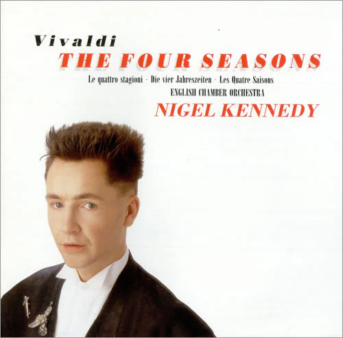 Antonio Vivaldi - English Chamber Orchestra, Nigel Kennedy / The Four Seasons (Le Quattro Stagioni • Die Vier Jahreszeiten • Les Quatre Saisons) - CD, Album, Club, Col (VG+/VG+)