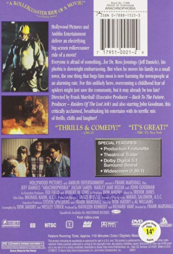 Arachnophobia - DVD (Used) - Image 2