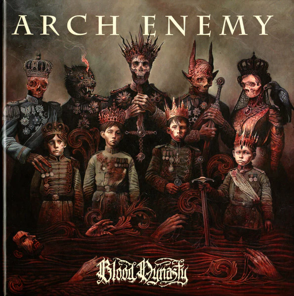 Arch Enemy / Blood Dynasty - LP, Album, Red + 12", S/Sided, Etch + CD, Album +  (M/M)