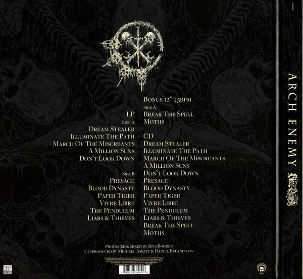 Arch Enemy / Blood Dynasty - LP, Album, Red + 12", S/Sided, Etch + CD, Album +  (M/M) - Image 2