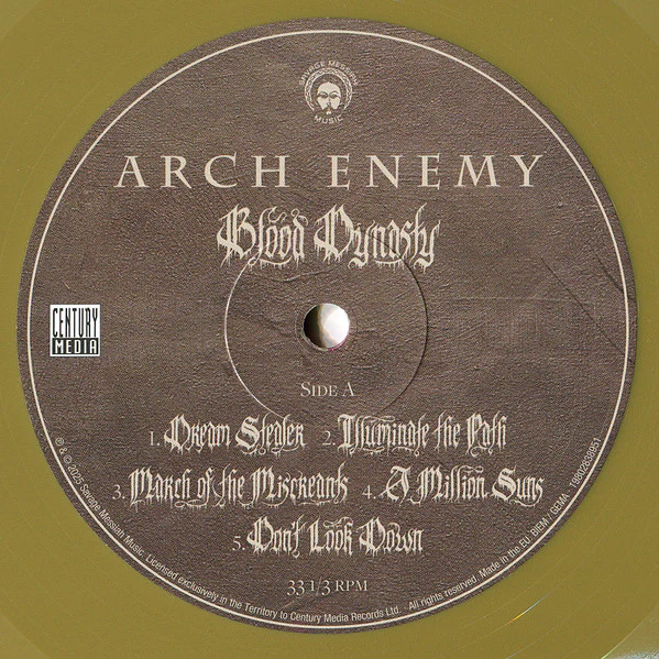 Arch Enemy / Blood Dynasty - LP, Album, Red + 12", S/Sided, Etch + CD, Album +  (M/M) - Image 5