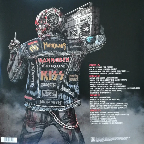 Arch Enemy / Covered In Blood - 2xLP, Comp (M/M) - Image 3