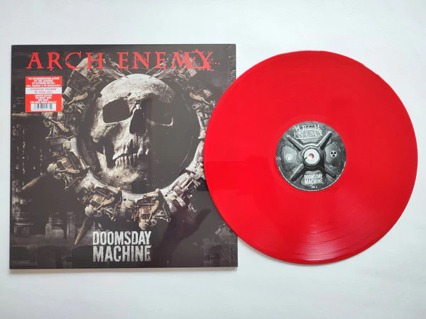 Arch Enemy / Doomsday Machine - LP, Album, Ltd, RE, Red (M/M) - Image 3