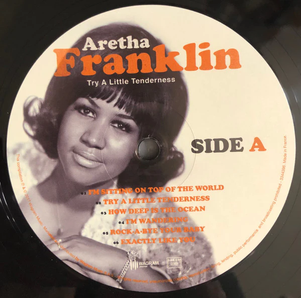 Aretha Franklin / Try A Little Tenderness - LP, Comp, RM (M/M) - Image 3
