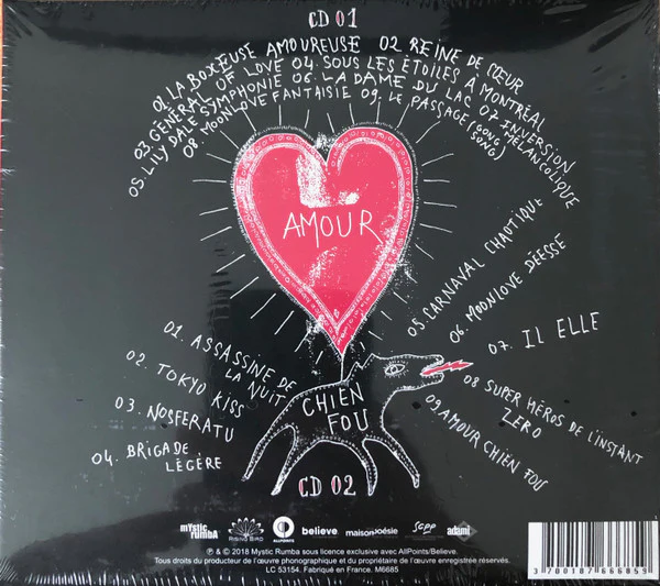 Arthur H / Amour Chien Fou - Box, Dlx, Ltd + 2xCD, Album + CD (M/M) - Image 4