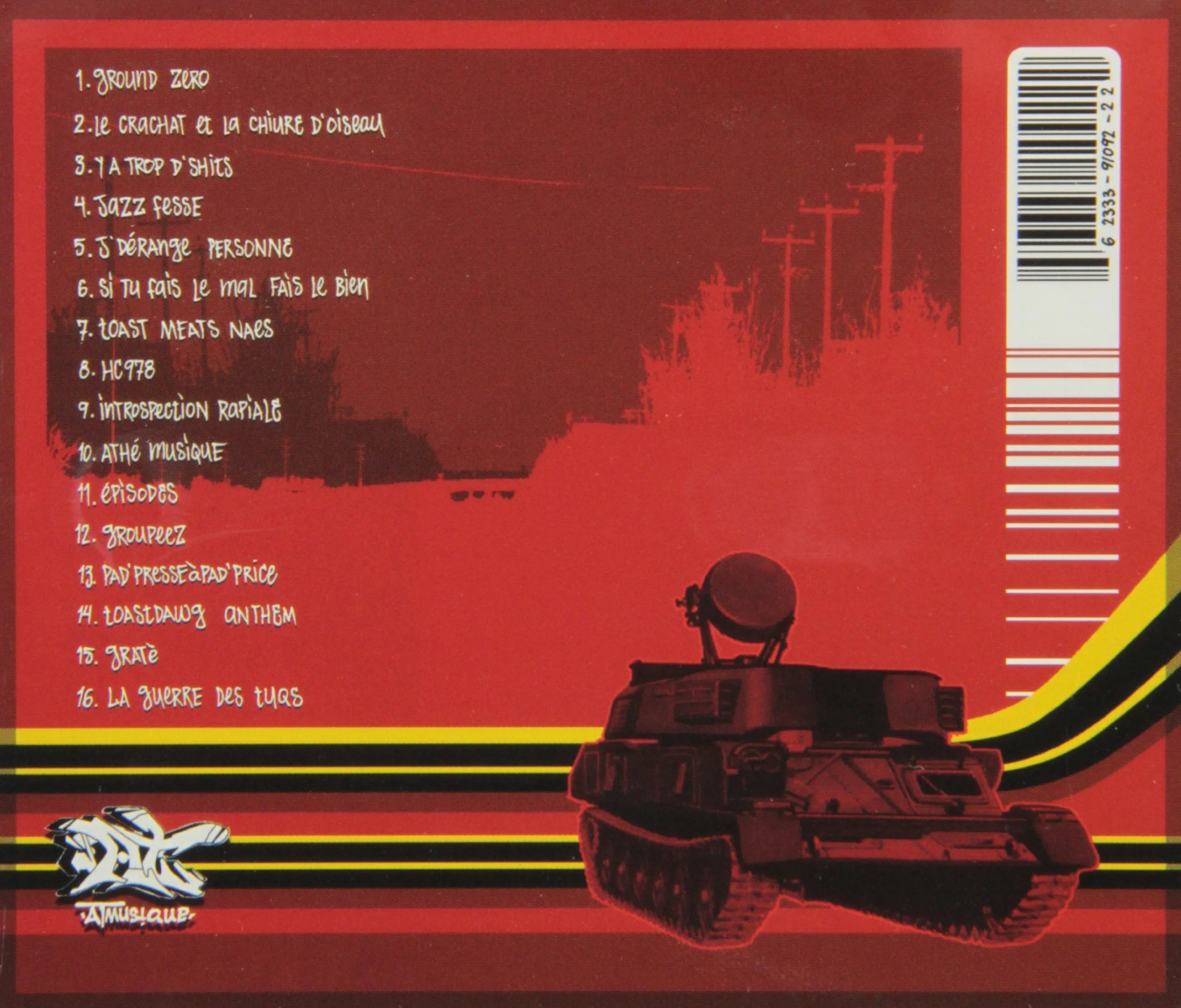 Atach-Tatuq / La Guerre des Tuqs - CD (Used) - Image 2