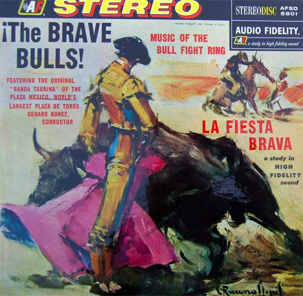 Banda Taurina / The Brave Bulls! Music Of The Bull Fight Ring - LP, Album, RE (VG/VG)