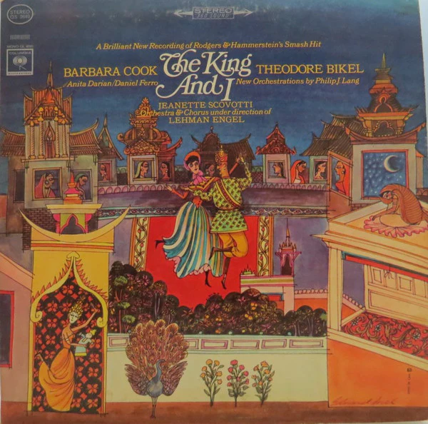 Barbara Cook And Theodore Bikel / The King And I - LP, Album (VG/VG)