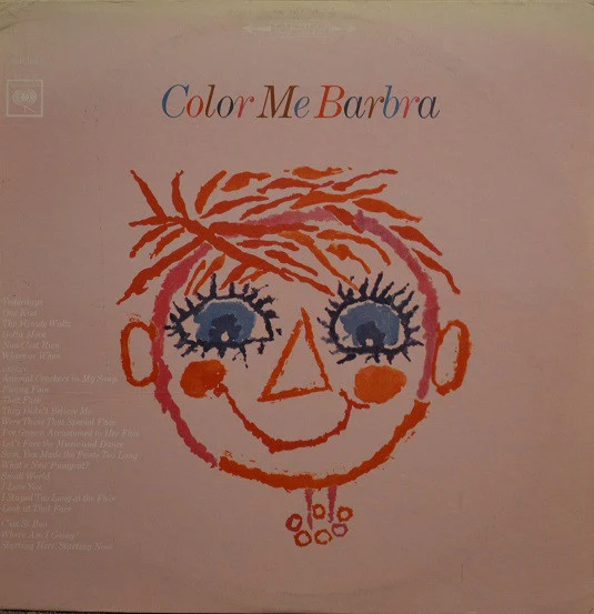 Barbra Streisand - Color Me Barbra (LP, Album) (Good Plus (G+))