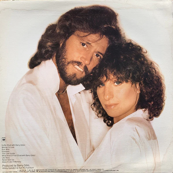 Barbra Streisand / Guilty - LP, Album, Gat (VG+/VG+) - Image 4