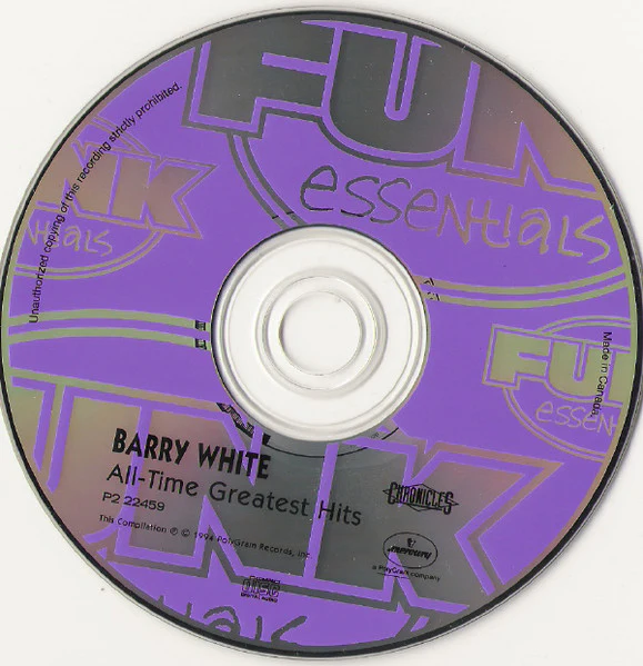 Barry White / All-Time Greatest Hits - CD, Comp, Club (VG/VG) - Image 2