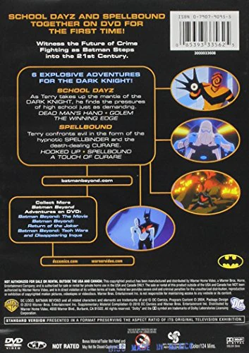 Batman Beyond: School Dayz + Spellbound (Double Feature) - DVD (Used) - Image 2