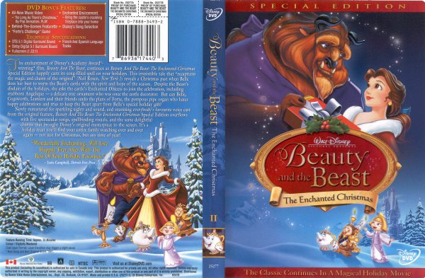 Beauty And The Beast: The Enchanted Christmas (Special Edition) - DVD (Used) - Image 2