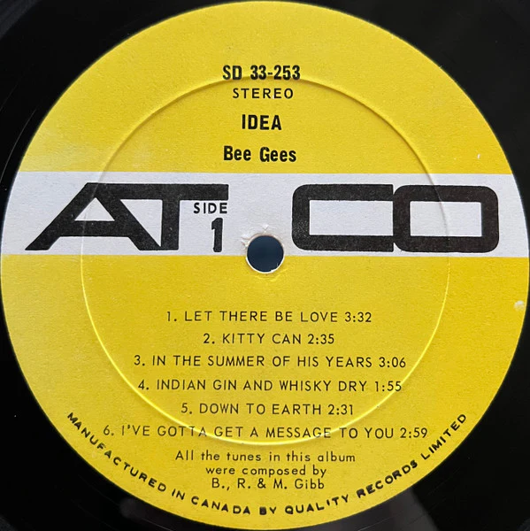 Bee Gees / Idea - LP, Album (VG+/VG) - Image 3