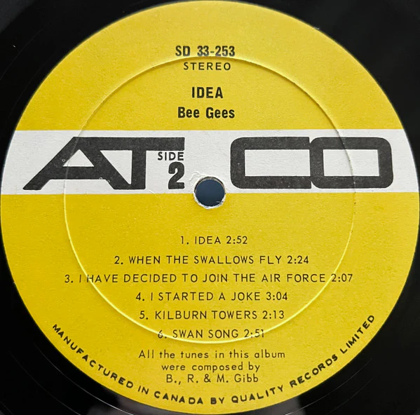 Bee Gees / Idea - LP, Album (VG+/VG) - Image 4