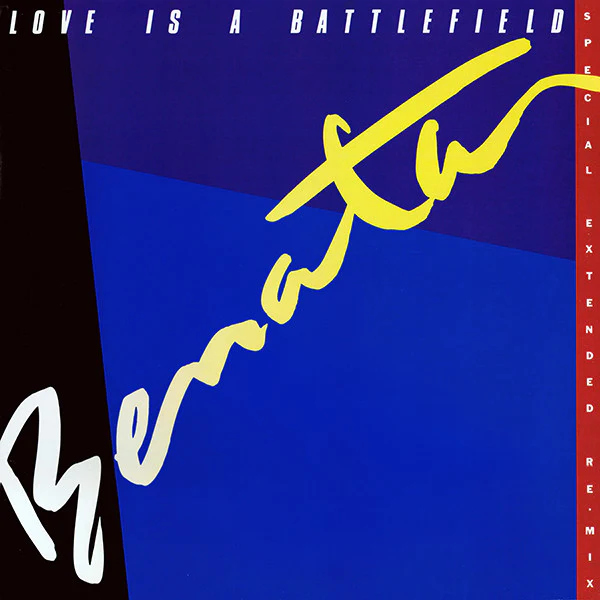 Benatar* / Love Is A Battlefield (Special Extended Re·mix) - 12", Single, Pit (VG+/VG+)