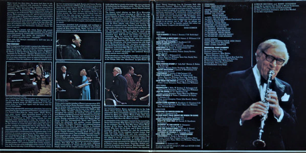 Benny Goodman / Live At Carnegie Hall 40th Anniversary Concert - 2xLP, Album (VG+/VG+) - Image 2