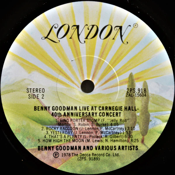 Benny Goodman / Live At Carnegie Hall 40th Anniversary Concert - 2xLP, Album (VG+/VG+) - Image 5