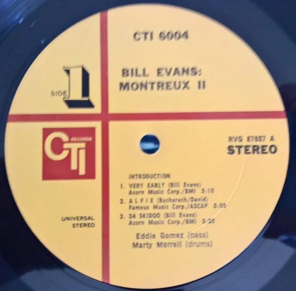 Bill Evans / Montreux II - LP, Album, Lam (VG/VG) - Image 3