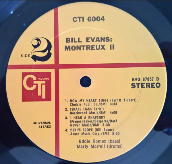 Bill Evans / Montreux II - LP, Album, Lam (VG/VG) - Image 4