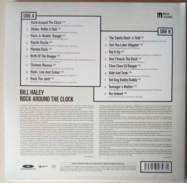 Bill Haley / Rock Around The Clock - LP, Album, RM (M/M) - Image 3