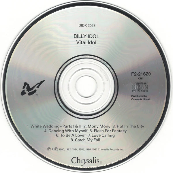 Billy Idol / Vital Idol - CD, Comp, Club, RE, RP (VG+/VG+) - Image 3