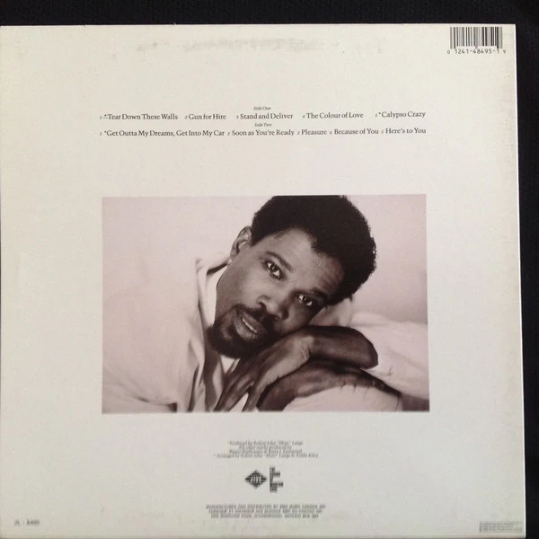 Billy Ocean / Tear Down These Walls - LP, Album (VG+/VG+) - Image 2