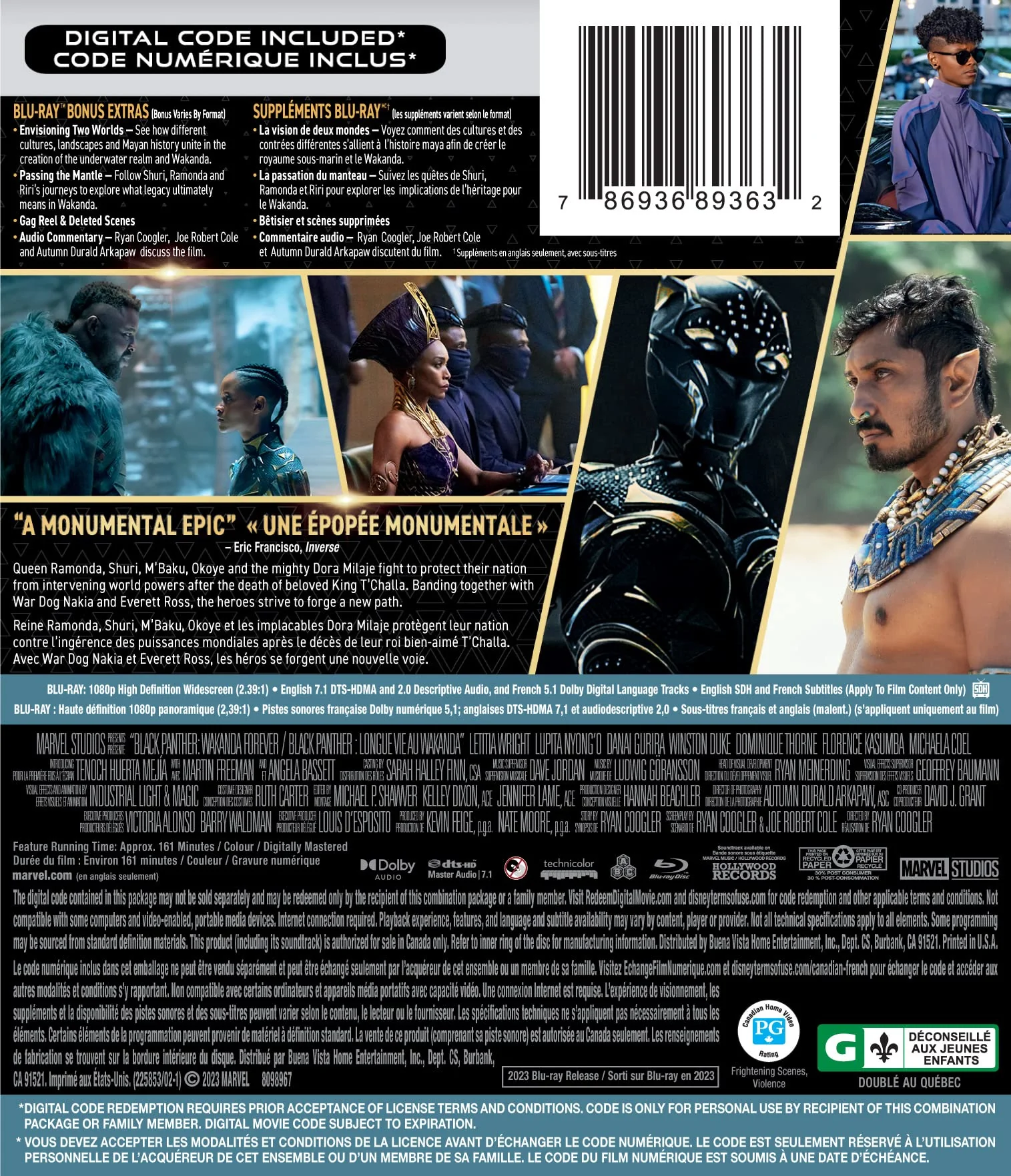 Black Panther: Wakanda Forever - Blu-ray - Image 2