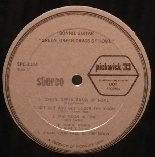 Bonnie Guitar / Green, Green Grass Of Home - LP, Album (VG+/VG+) - Image 2