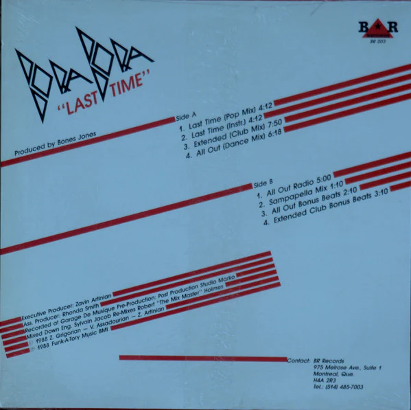 Bora Bora / Last Time - 12" (VG+/VG+) - Image 2